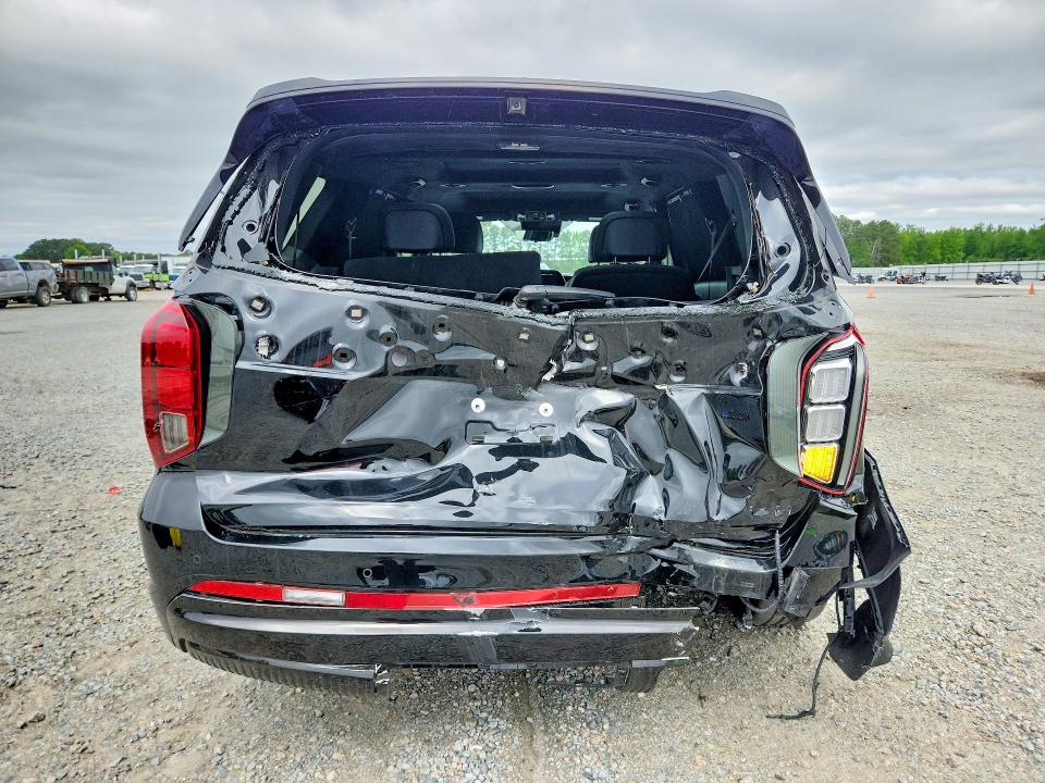 2025 Hyundai Palisade VIN KM8R7DGE7SU820546 COPART salvage auction — REAR END, Nc - Salvage Certificate Of Title, sold $300 on 2026-07-27 (photo 6)