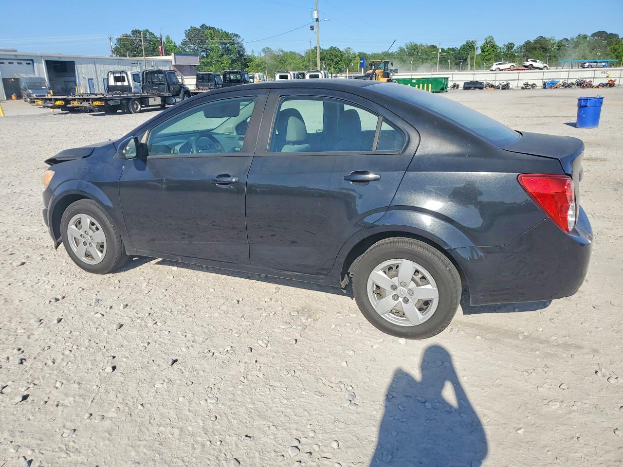 2013 Chevrolet Sonic VIN 1G1JA5SH7D4171496 COPART salvage auction — Front End, AL - CERT OF TITLE-SALVAGE TITLE, sold $225 on 2026-06-25 (photo 2)