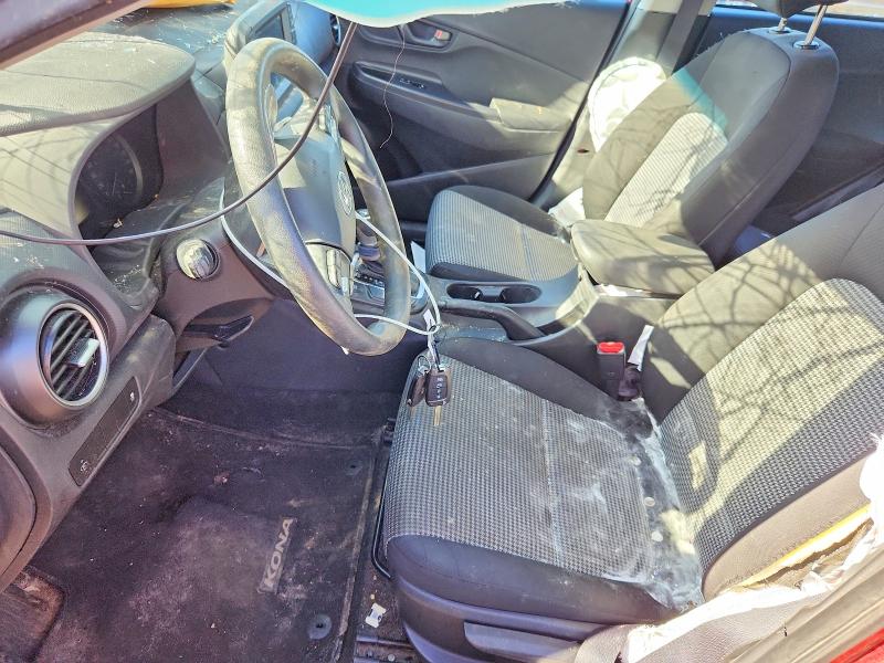 2019 Hyundai Kona VIN KM8K12AA1KU287848 COPART salvage auction — FRONT END, Salvage Title, sold $575 on 2026-07-28 (photo 7)