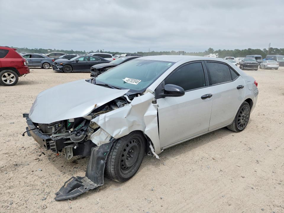 2017 Toyota VIN 5YFBURHE1HP665833 COPART salvage auction — FRONT END, Tx - Salvage Vehicle Title, sold $150 on 2026-07-21 (photo 1)