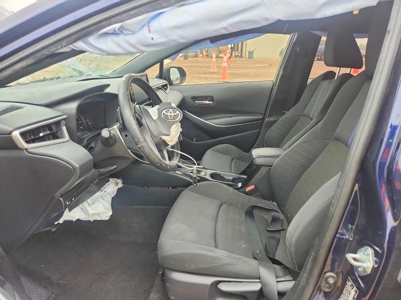 2020 Toyota Corolla VIN JTDS4RCE0LJ009742 COPART salvage auction — FRONT END, Tx - Salvage Vehicle Title, sold $2,800 on 2026-07-08 (photo 7)
