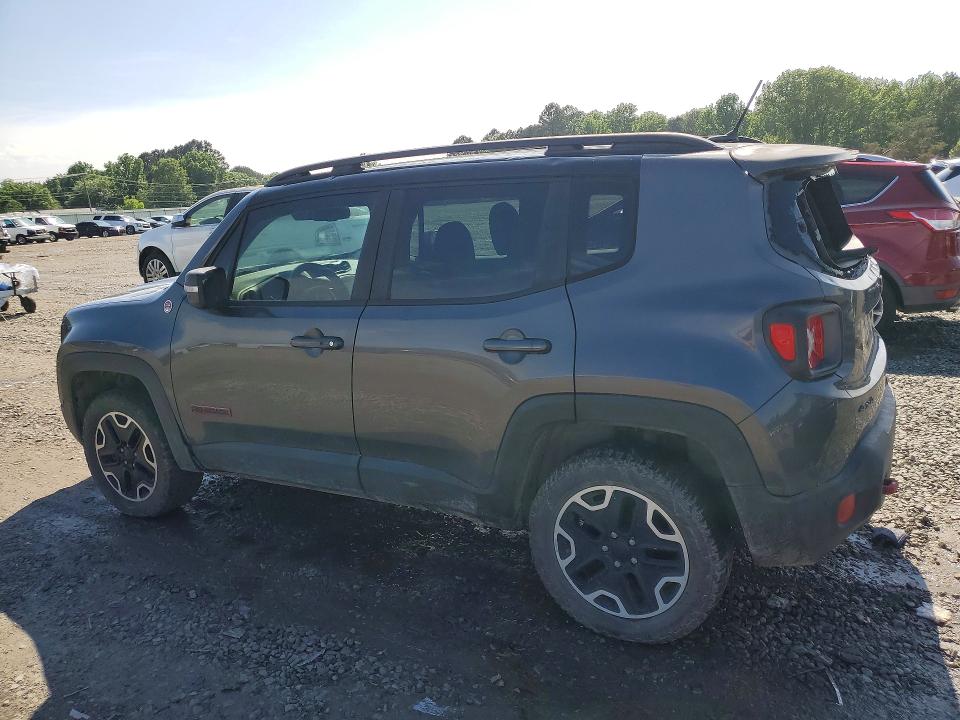 2016 Jeep Renegade VIN ZACCJBCT3GPC81520 COPART salvage auction — REAR END, Ar - Cert Of Title-Salvage, sold $60 on 2026-08-03 (photo 2)