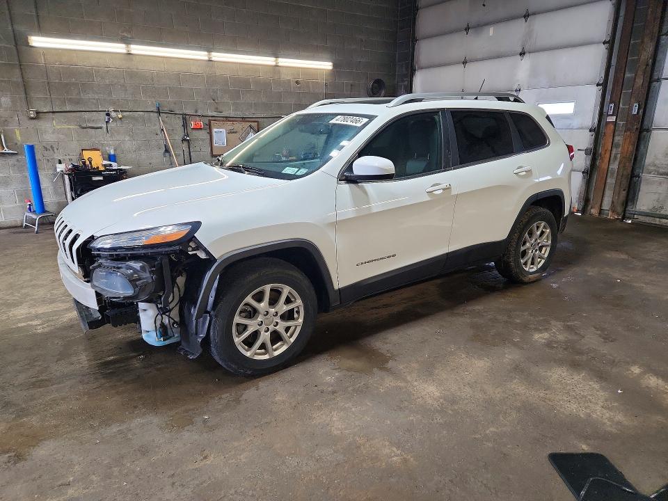 2014 Jeep Cherokee VIN 1C4PJMCS3EW226358 COPART salvage auction — FRONT END, Ny - Mv-907A Salvage Certificate, sold $775 on 2026-07-06 (photo 1)