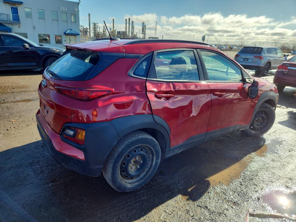2019 Hyundai Kona VIN KM8K12AA1KU287848 COPART salvage auction — FRONT END, Salvage Title, sold $575 on 2026-07-28 (photo 3)