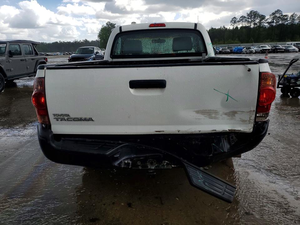 2008 Toyota Tacoma VIN 5TENX22N28Z554920 COPART salvage auction — REAR END, Sc - Cert Of Title-Salvage, sold $4,000 on 2026-07-06 (photo 6)