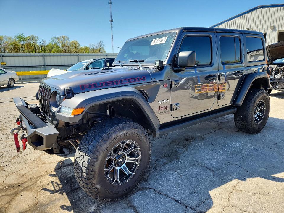 2020 Jeep Wrangler / VIN 1C4HJXFN1LW253695 — COPART salvage auction photo