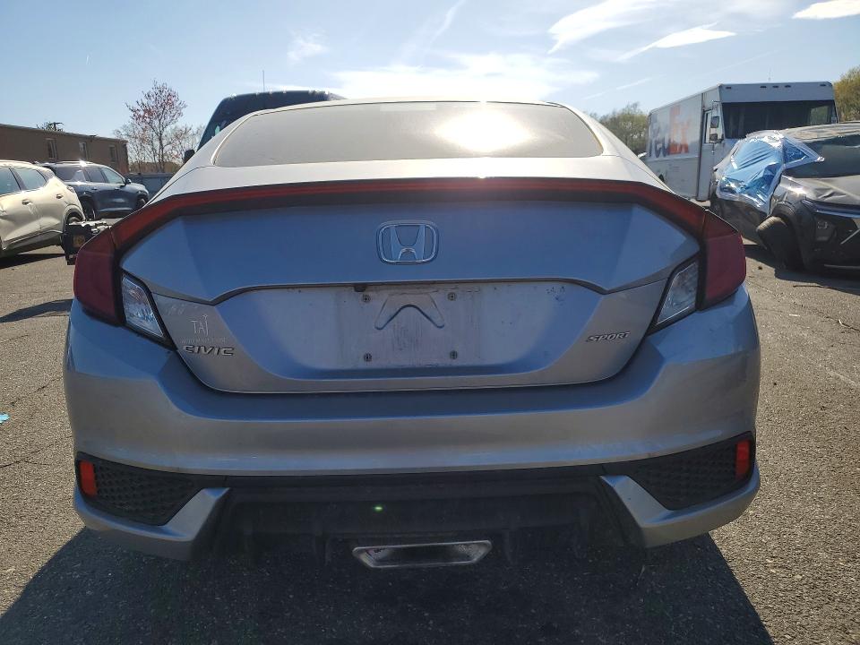 2019 Honda Civic VIN 2HGFC4B81KH301808 COPART salvage auction — FRONT END, IN - CERTIFICATE OF TITLE, sold $250 on 2026-07-09 (photo 6)