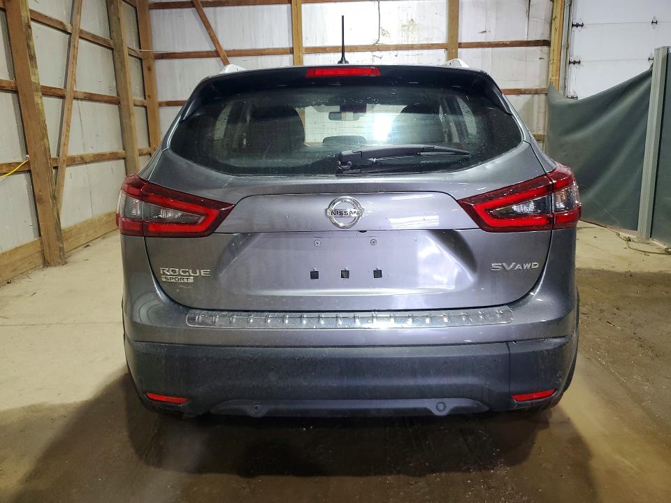 2021 Nissan Rogue VIN JN1BJ1BW3MW672671 COPART salvage auction — HAIL, Salvage Title, sold $6,800 on 2026-07-13 (photo 6)