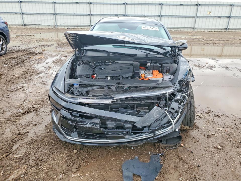 2025 Hyundai Sonata VIN KMHL34JJ0SA111398 COPART salvage auction — FRONT END, Il - Salvage Certificate, sold $6,900 on 2026-07-28 (photo 5)