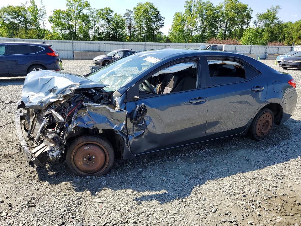 2017 Toyota Corolla VIN 5YFBURHE4HP700347 COPART salvage auction — FRONT END, SC - CERT OF TITLE-SALVAGE, sold $175 on 2026-07-22 (photo 1)
