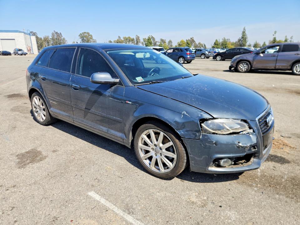 2012 Audi A3 VIN WAUKEAFM6CA103462 COPART salvage auction — FRONT END, Ca - Salvage Certificate, sold $575 on 2026-07-02 (photo 4)