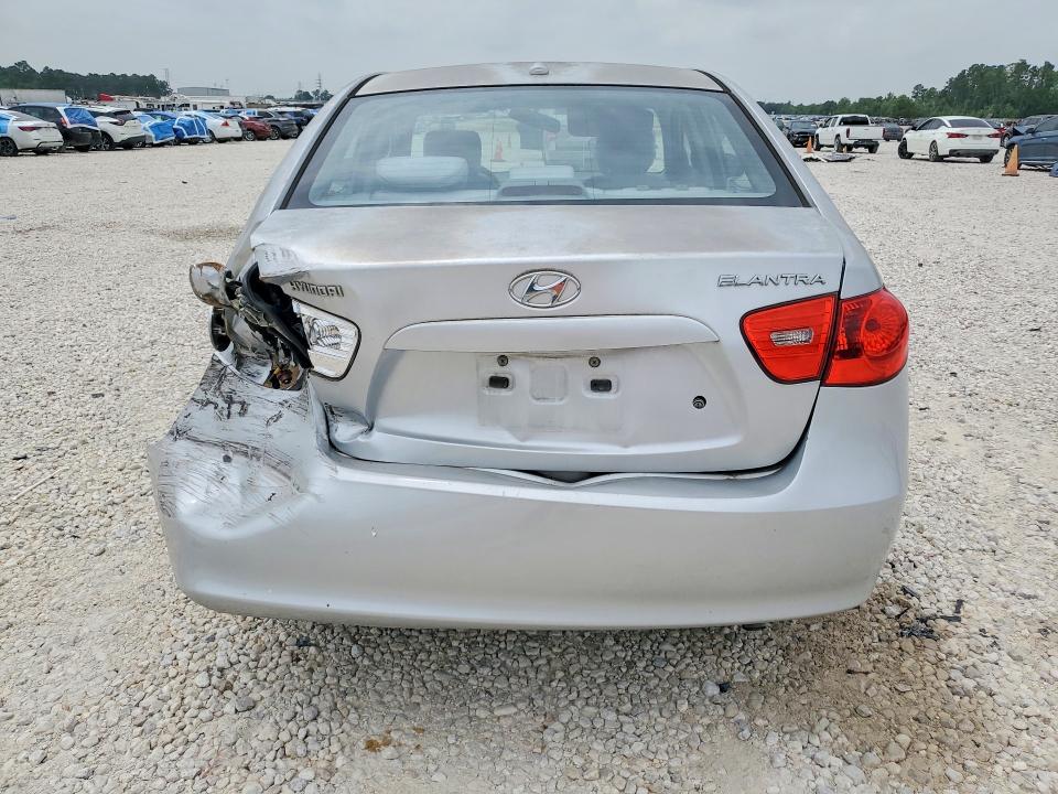 2008 Hyundai Elantra VIN KMHDU46D08U426004 COPART salvage auction — REAR END, Tx - Salvage Vehicle Title, sold $525 on 2026-07-31 (photo 6)
