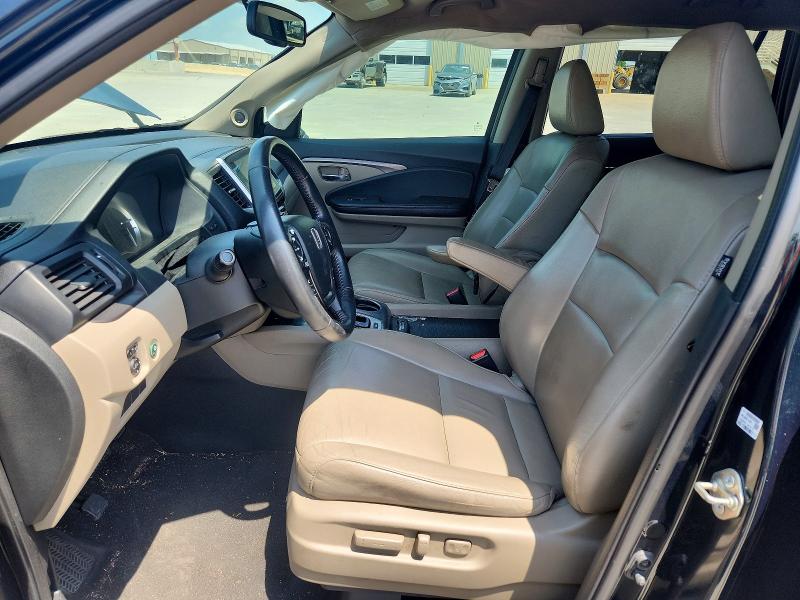 2016 Honda Pilot VIN 5FNYF5H50GB031677 COPART salvage auction — FRONT END, Tx - Salvage Vehicle Title, sold $2,600 on 2026-07-02 (photo 7)