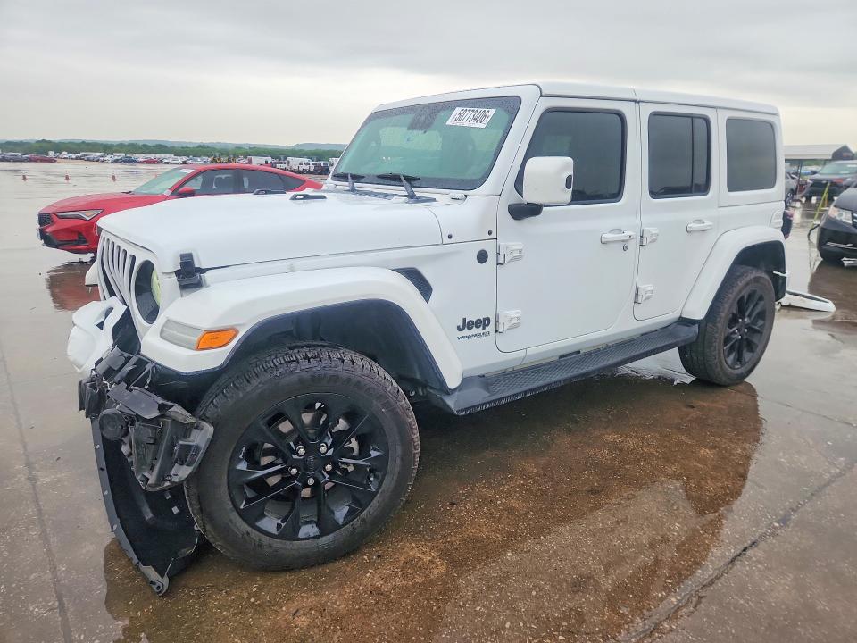 2021 Jeep Wrangler / VIN 1C4HJXEN8MW526134 COPART salvage auction — FRONT END, Tx - Certificate Of Title, sold $11,700 on 2026-07-09 (photo 1)