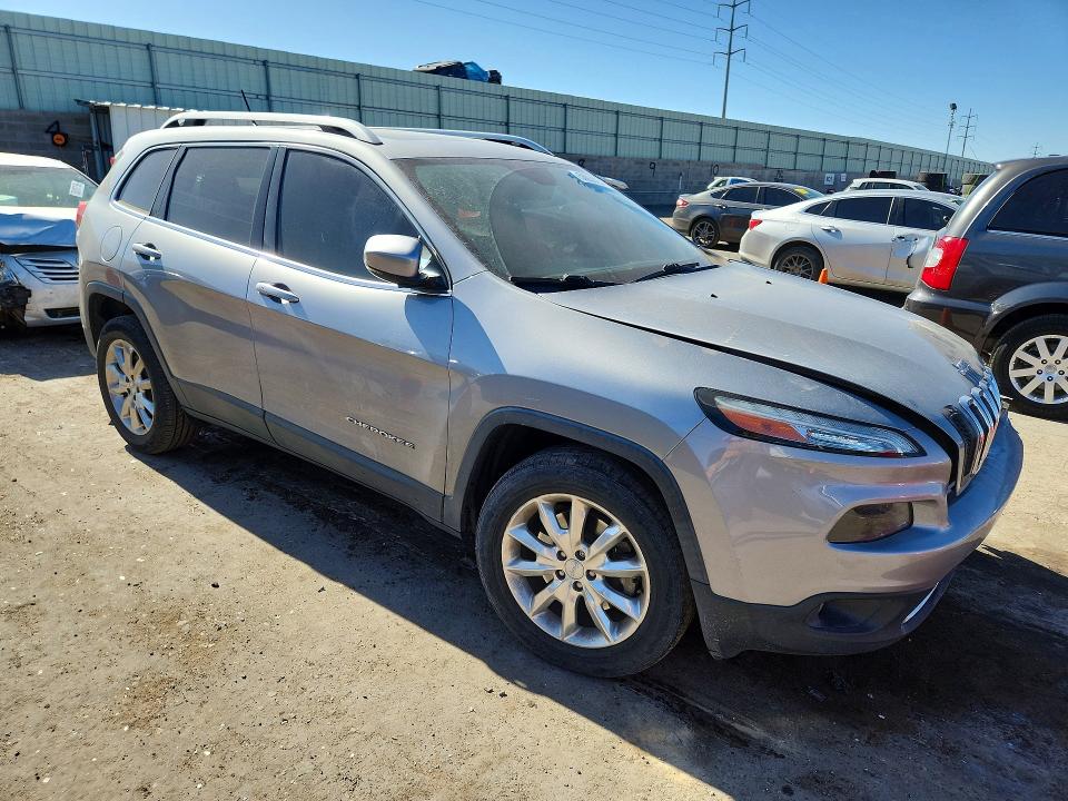 2015 Jeep Cherokee VIN 1C4PJMDS9FW752235 COPART salvage auction — FRONT END, Nm - Cert Of Title-Salvage, sold $1,399 on 2026-08-03 (photo 4)