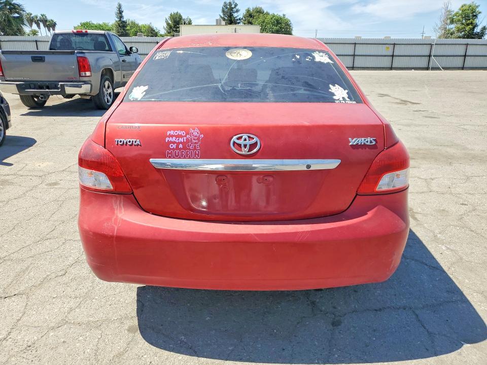 2008 Toyota Yaris VIN JTDBT923681211947 COPART salvage auction — FRONT END, Ca - App For Dup Clean Or Ac, sold $600 on 2026-07-31 (photo 6)
