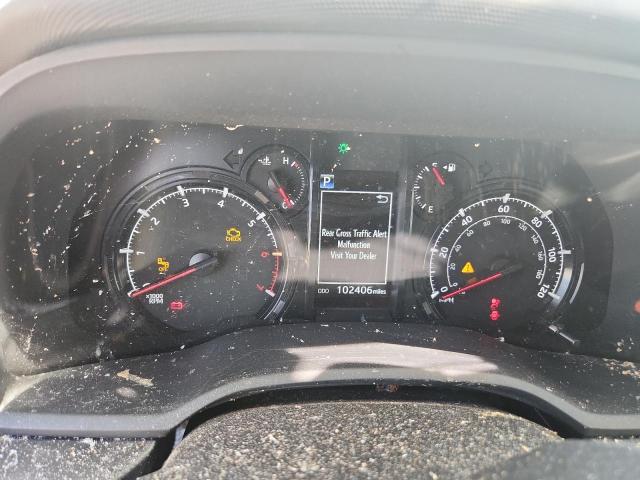 2023 Toyota 4runner VIN JTEEU5JR2P5294823 COPART salvage auction — ROOF, Al - Cert Of Title-Salvage Title, sold $7,700 on 2026-07-15 (photo 9)