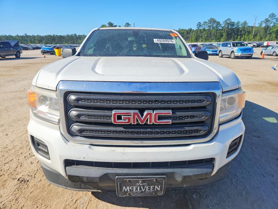 2018 Gmc Canyon VIN 1GTH5BEA4J1120896 COPART salvage auction — REAR END, Sc - Cert Of Title-Salvage, sold $3,400 on 2026-07-06 (photo 5)