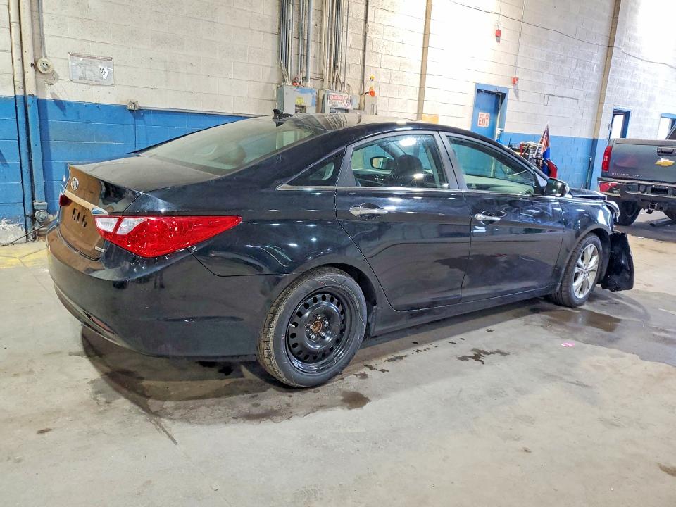 2013 Hyundai Sonata VIN 5NPEC4AC5DH665322 COPART salvage auction — FRONT END, Mi - Certificate Of Title, sold $2,000 on 2026-07-03 (photo 3)