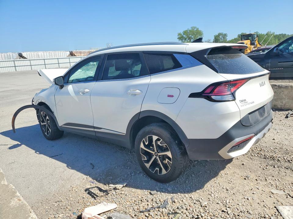 2025 Kia Sportage VIN KNDPVCDG6S7232850 COPART salvage auction — FRONT END, ID - SALVAGE CERTIFICATE OF TITLE, sold $5,700 on 2026-07-28 (photo 2)