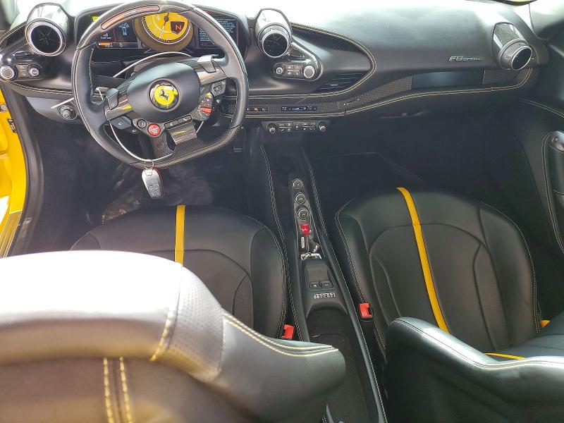 2021 Ferrari VIN ZFF93LMA2M0262015 COPART salvage auction — SIDE, Fl - Cert Of Title Slvg Rebuildable, sold $263,000 on 2026-08-21 (photo 8)