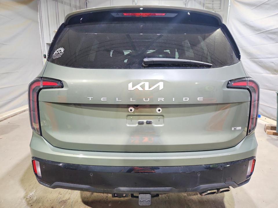 2024 Kia Telluride VIN 5XYP5DGC4RG453276 COPART salvage auction — FRONT END, Nh - Cert Of Title-Salvage, sold $4,100 on 2026-07-21 (photo 6)