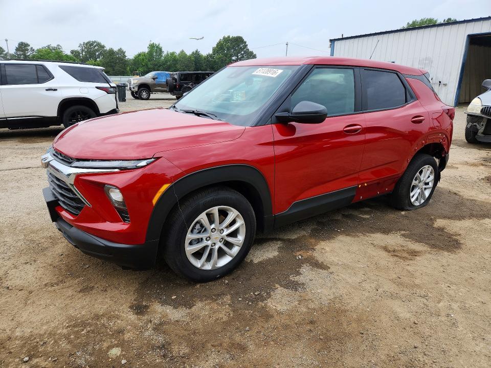 2026 Chevrolet Trailblazer VIN KL79MMSP8TB156211 COPART salvage auction — REAR END, La - Cert Of Title-Salvage, sold $8,500 on 2026-07-16 (photo 1)