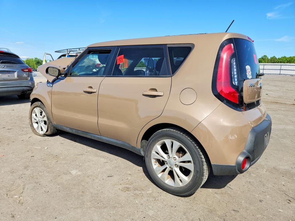 2014 Kia Soul VIN KNDJP3A50E7037673 COPART salvage auction — FRONT END, Id - Salvage Certificate Of Title, sold $300 on 2026-07-15 (photo 2)