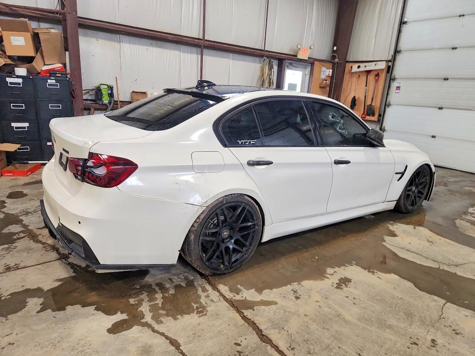 2012 BMW 3er VIN WBA3A9C56CFX59823 COPART salvage auction — VANDALISM, Salvage Title, sold $2,000 on 2026-07-16 (photo 3)