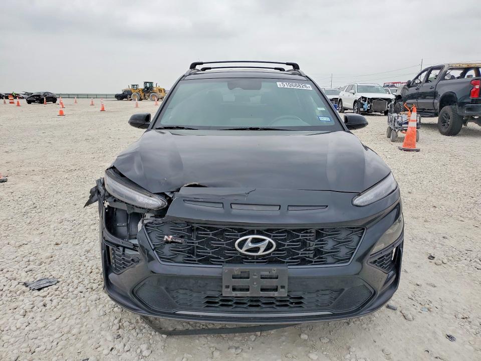 2022 Hyundai Kona VIN KM8K33A38NU868866 COPART salvage auction — FRONT END, Tx - Certificate Of Title, sold $6,000 on 2026-07-16 (photo 5)