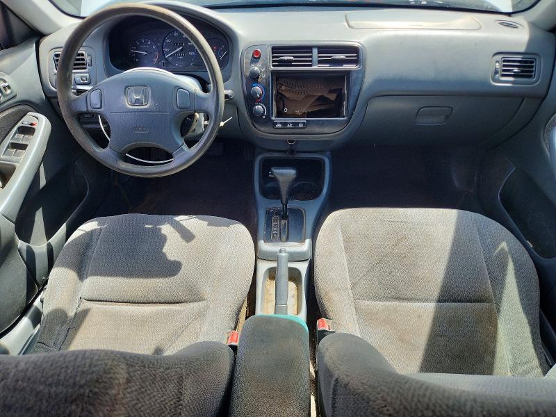 2000 Honda Civic VIN JHMEJ8649YS000637 COPART salvage auction — REAR END, CA - SALVAGE CERTIFICATE, sold $500 on 2026-07-16 (photo 8)