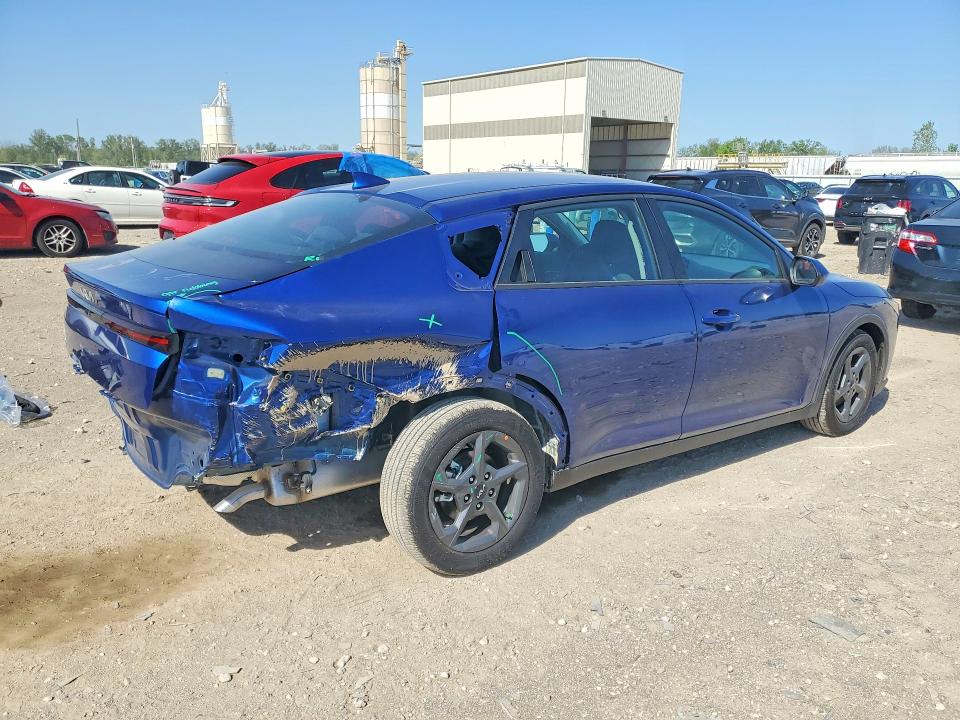 2025 Kia K4 VIN 3KPFT4DE0SE249701 COPART salvage auction — REAR END, Salvage Title, sold $7,800 on 2026-08-20 (photo 3)