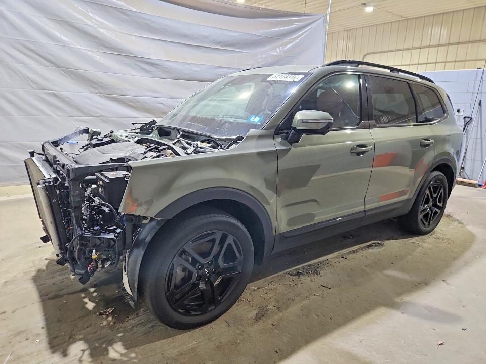 2024 Kia Telluride VIN 5XYP5DGC4RG453276 COPART salvage auction — FRONT END, Nh - Cert Of Title-Salvage, sold $4,100 on 2026-07-21 (photo 1)