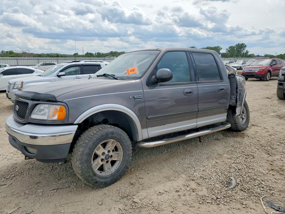 2002 Ford F-150 lightning VIN 1FTRW08L62KB57110 — COPART salvage auction photo