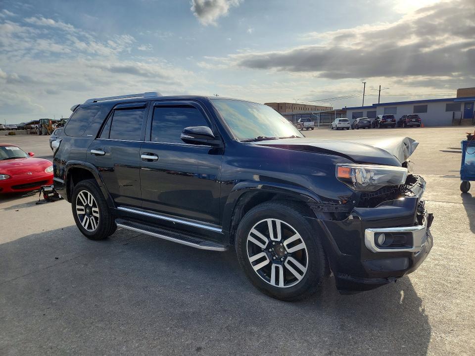 2018 Toyota 4runner VIN JTEZU5JR8J5190975 COPART salvage auction — FRONT END, Tx - Salvage Vehicle Title, sold $6,000 on 2026-07-27 (photo 4)