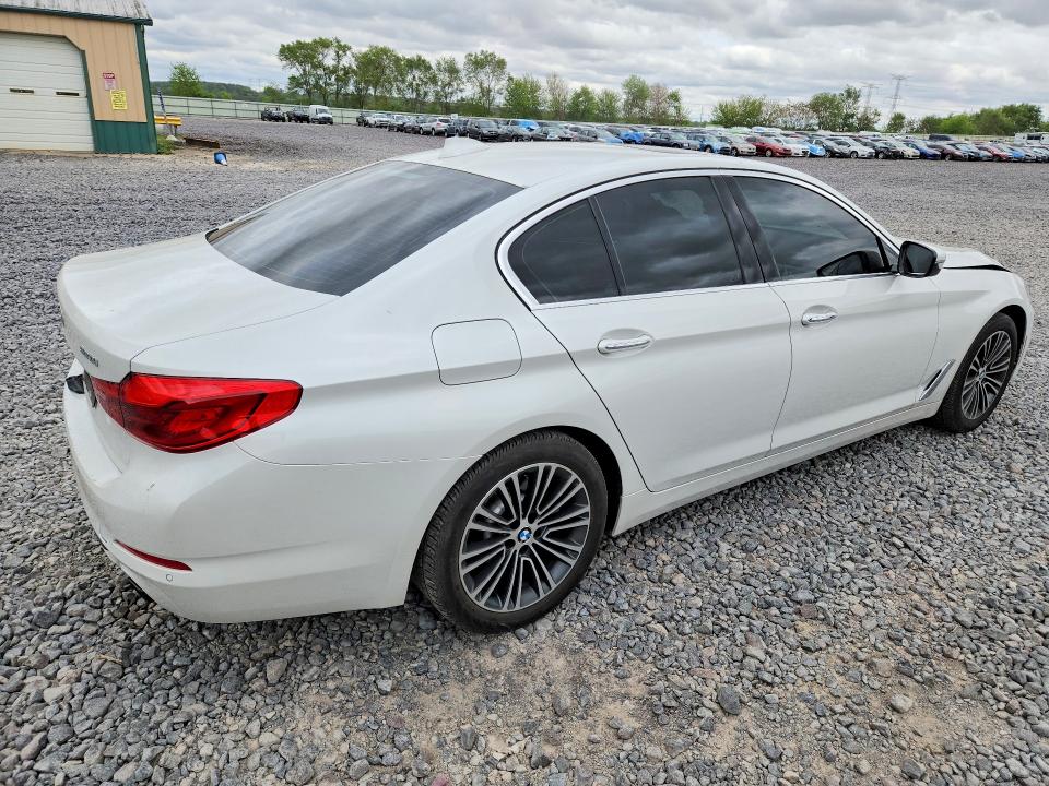 2018 BMW 5er VIN WBAJA7C59JWA71228 COPART salvage auction — FRONT END, Il - Salvage Certificate, sold $9,500 on 2026-07-06 (photo 3)