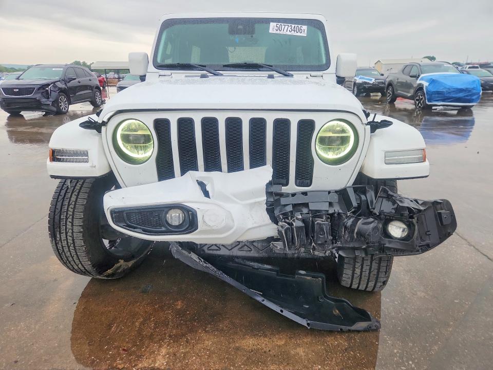 2021 Jeep Wrangler / VIN 1C4HJXEN8MW526134 COPART salvage auction — FRONT END, Tx - Certificate Of Title, sold $11,700 on 2026-07-09 (photo 5)