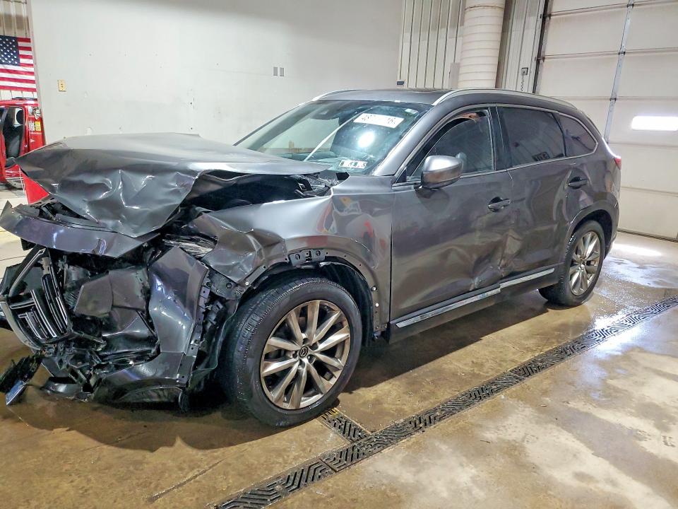 2018 Mazda Cx-9 VIN JM3TCBDY8J0229308 COPART salvage auction — FRONT END, Pa - Certificate Of Salvage, sold $1,000 on 2026-07-06 (photo 1)