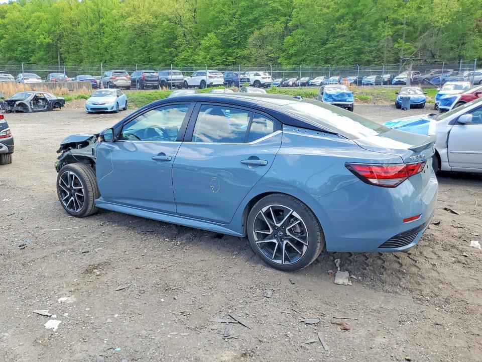 2025 Nissan Sentra VIN 3N1AB8DV2SY208167 COPART salvage auction — FRONT END, Md - Cert Of Salvage > 75% Damage, sold $6,000 on 2026-07-02 (photo 2)