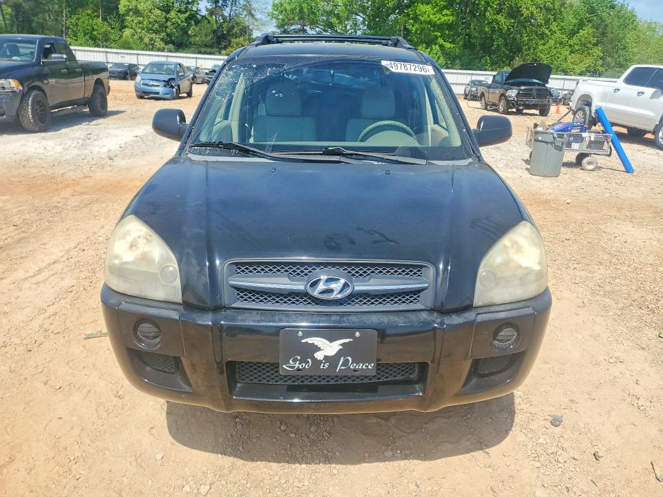 2006 Hyundai Tucson VIN KM8JM12B56U464055 COPART salvage auction — FRONT END, NC - SALVAGE CERTIFICATE OF TITLE, sold $875 on 2026-07-27 (photo 5)