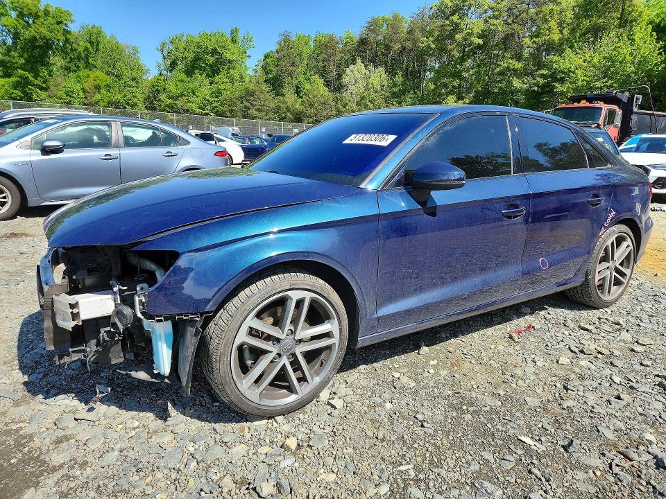 2020 Audi A3 VIN WAUAUGFFXLA015503 COPART salvage auction — FRONT END, Md - Cert Of Salvage < 75% Damage, sold $225 on 2026-07-31 (photo 1)