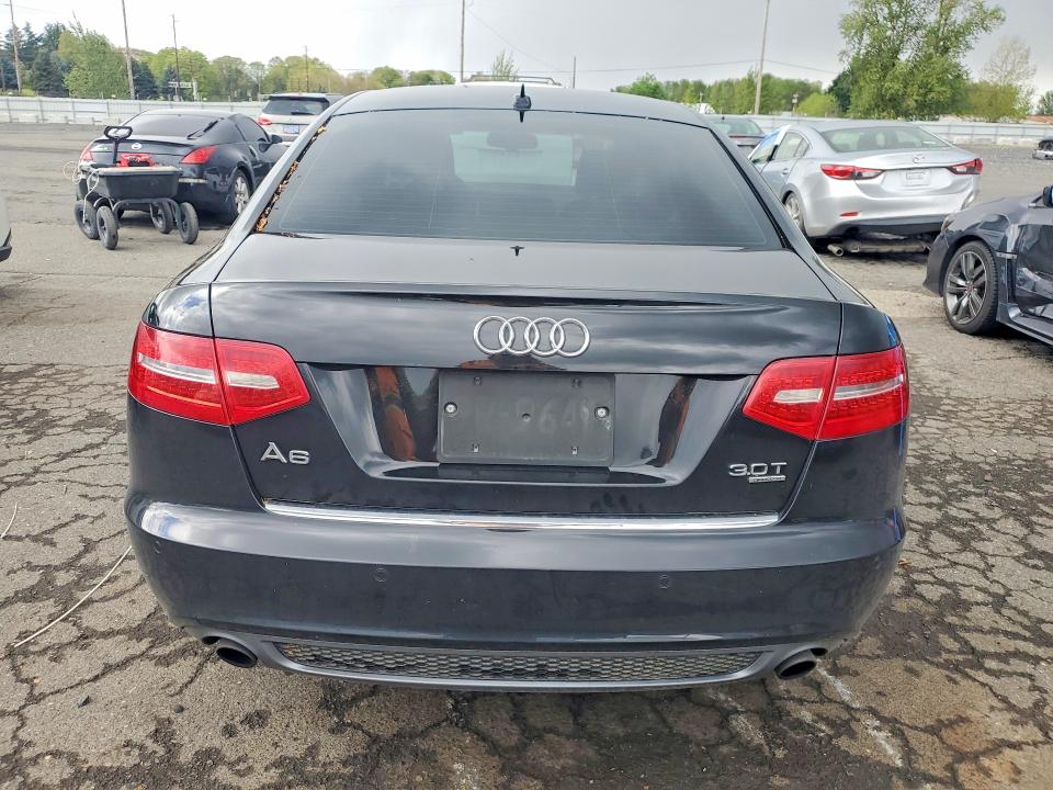 2011 Audi A6 VIN WAUKGAFB1BN043770 COPART salvage auction — MINOR DENT/SCRATCHES, Or - Certificate Of Title, sold $450 on 2026-07-27 (photo 6)