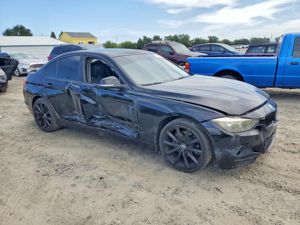 2014 BMW 3 series VIN WBA3C1G56ENR50026 COPART salvage auction — SIDE, Ca - Salvage Certificate, sold $15 on 2026-07-30 (photo 4)