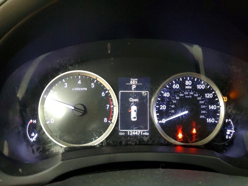 2014 Lexus Is VIN JTHBF1D2XE5027840 COPART salvage auction — FRONT END, Nc - Salvage Certificate Of Title, sold $175 on 2026-07-29 (photo 9)