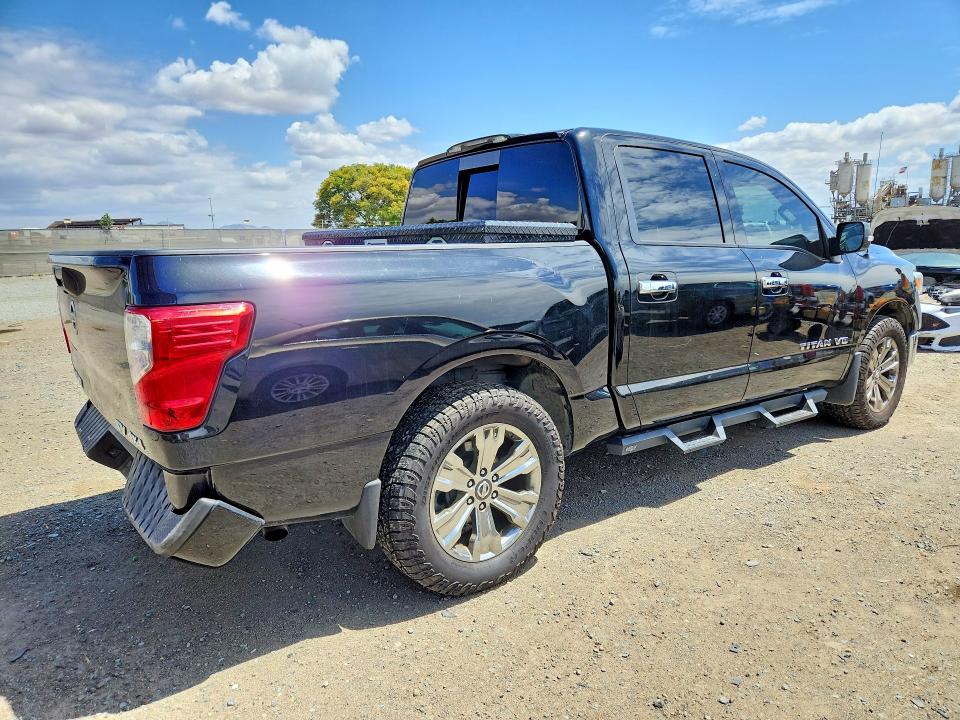 2018 Nissan TITAN VIN 1N6AA1E57JN529684 COPART salvage auction — REAR END, Ca - Salvage Certificate, sold $9,200 on 2026-07-24 (photo 3)