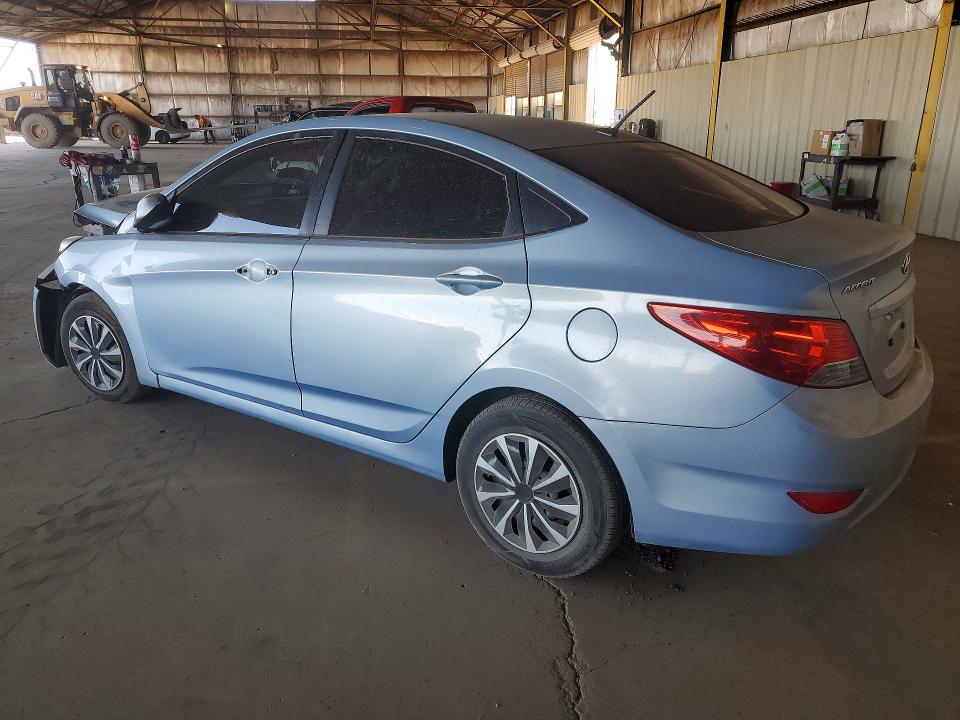 2014 Hyundai Accent VIN KMHCT4AE4EU626460 COPART salvage auction — FRONT END, Salvage Title, sold $575 on 2026-07-22 (photo 2)
