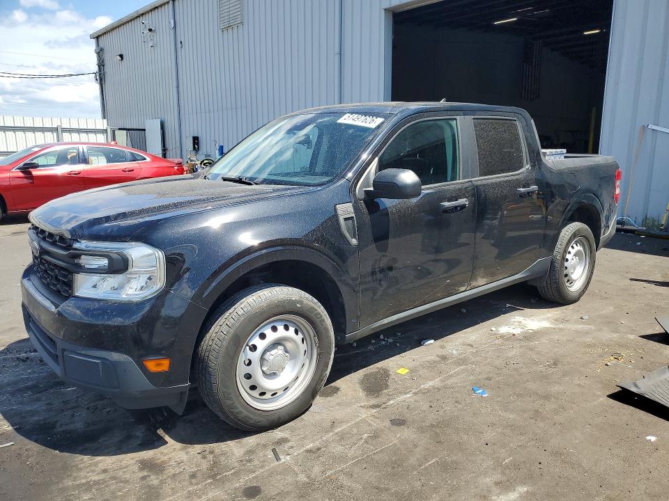 2022 Ford Maverick VIN 3FTTW8E3XNRA44950 COPART salvage auction — FRONT END, Fl - Cert Of Title Slvg Rebuildable, sold $8,000 on 2026-07-27 (photo 1)
