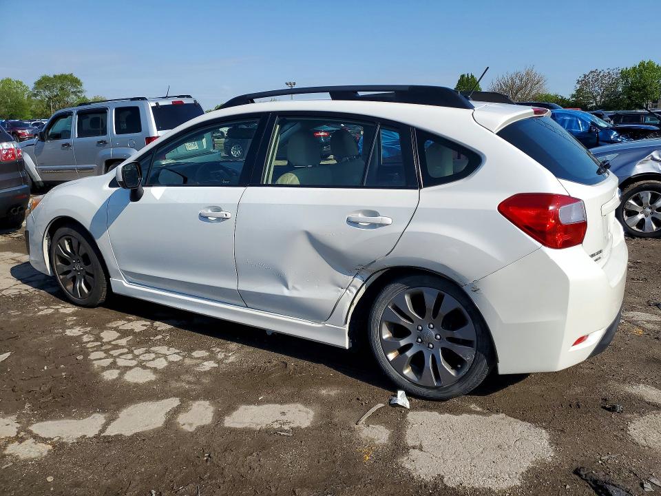 2013 Subaru Impreza VIN JF1GPAL64D2882032 COPART salvage auction — SIDE, IN - CERT OF TITLE-SALVAGE TITLE, sold $275 on 2026-07-27 (photo 2)