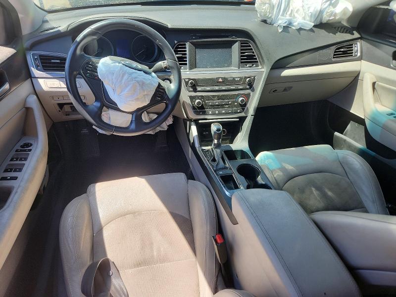2017 Hyundai Sonata VIN 5NPE34AF9HH576448 COPART salvage auction — FRONT END, Nm - Cert Of Title-Salvage, sold $575 on 2026-07-09 (photo 8)
