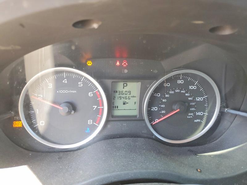 2014 Subaru Forester VIN JF2SJAEC0EH498824 COPART salvage auction — MINOR DENT/SCRATCHES, Az - Certificate Of Title, sold $625 on 2026-07-21 (photo 9)